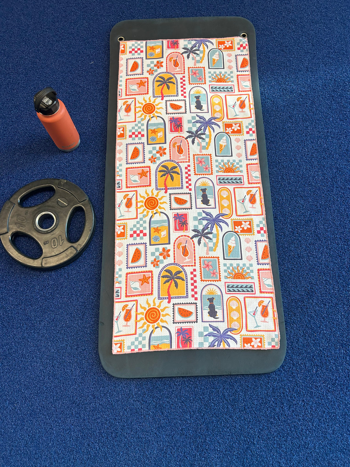 Hooded Gym Towel - Summertime