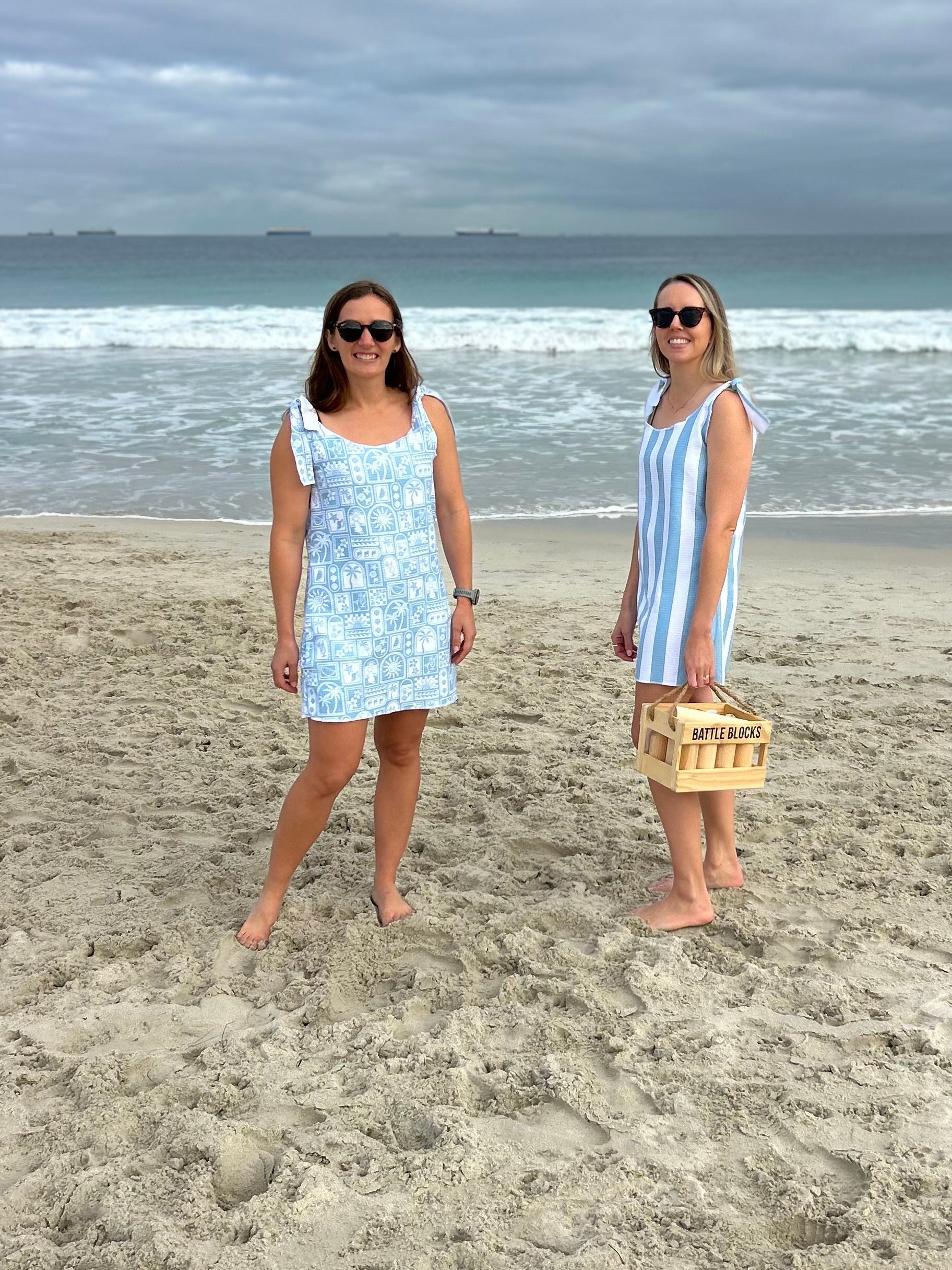 Towel Dress - Postcards