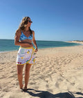 Wrap Towel Skirt - Yellow