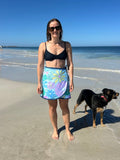 Wrap Towel Skirt - Flowers