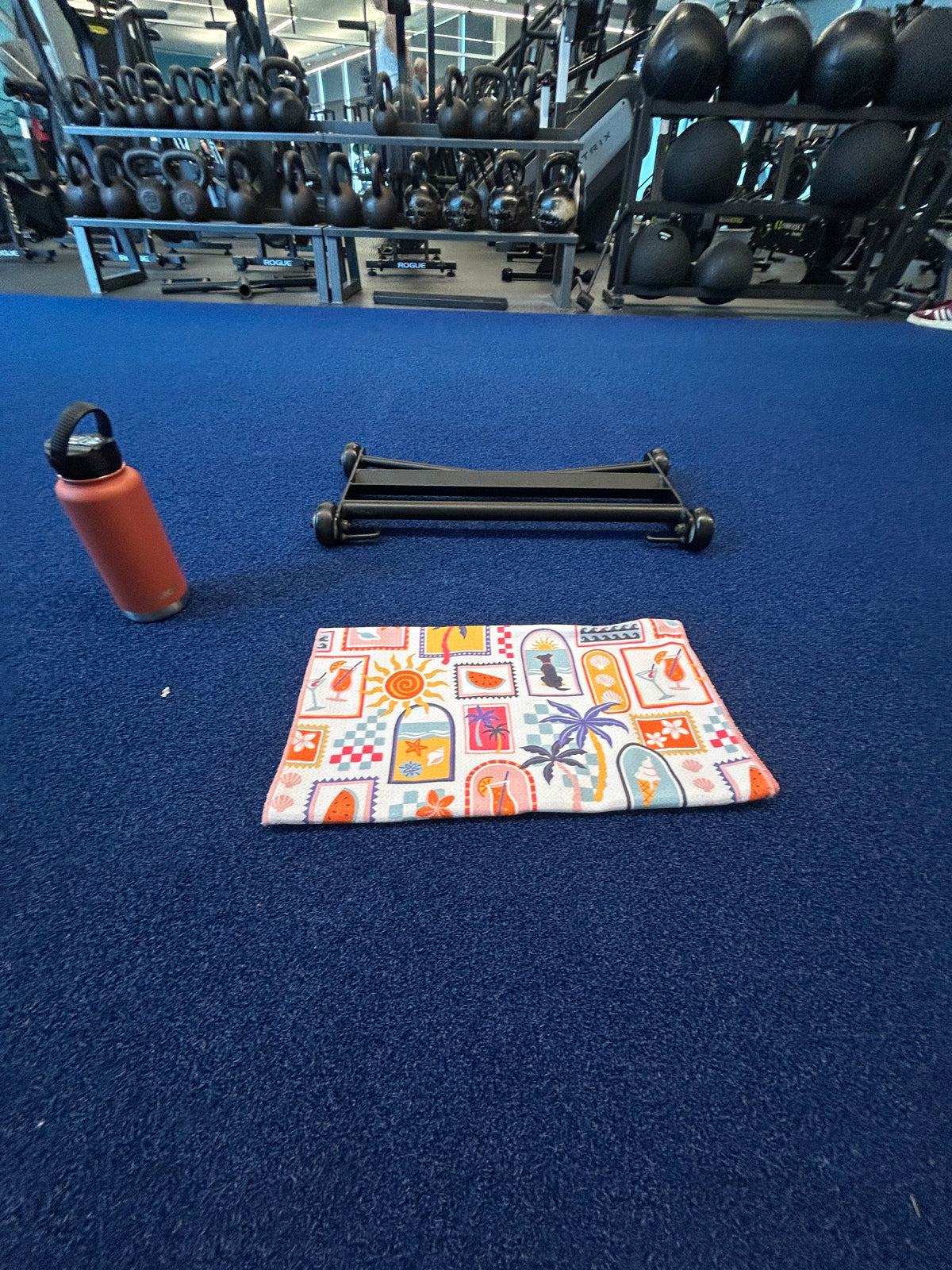 Hooded Gym Towel - Summertime