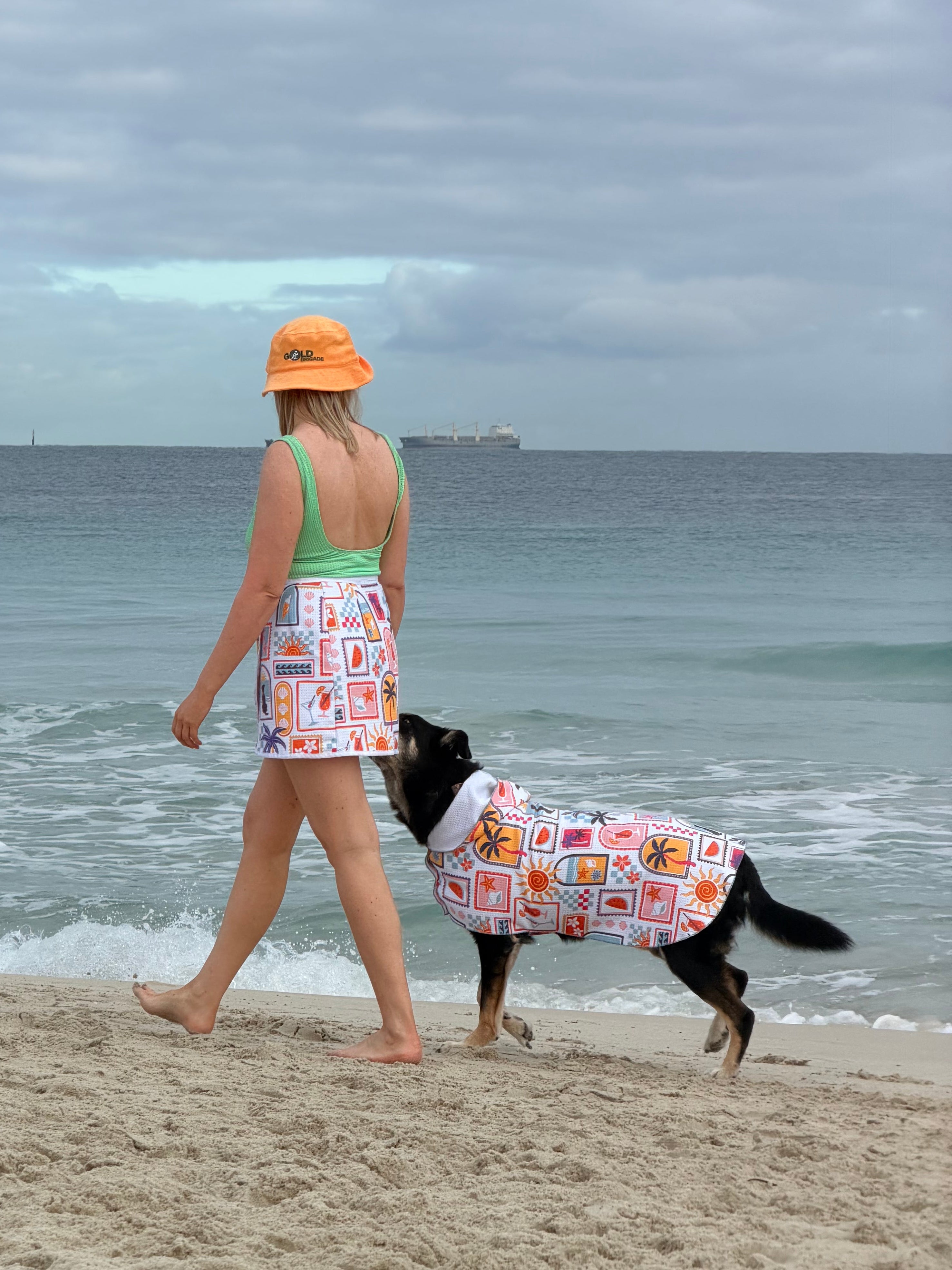 Wrap Towel Skirt - Summertime