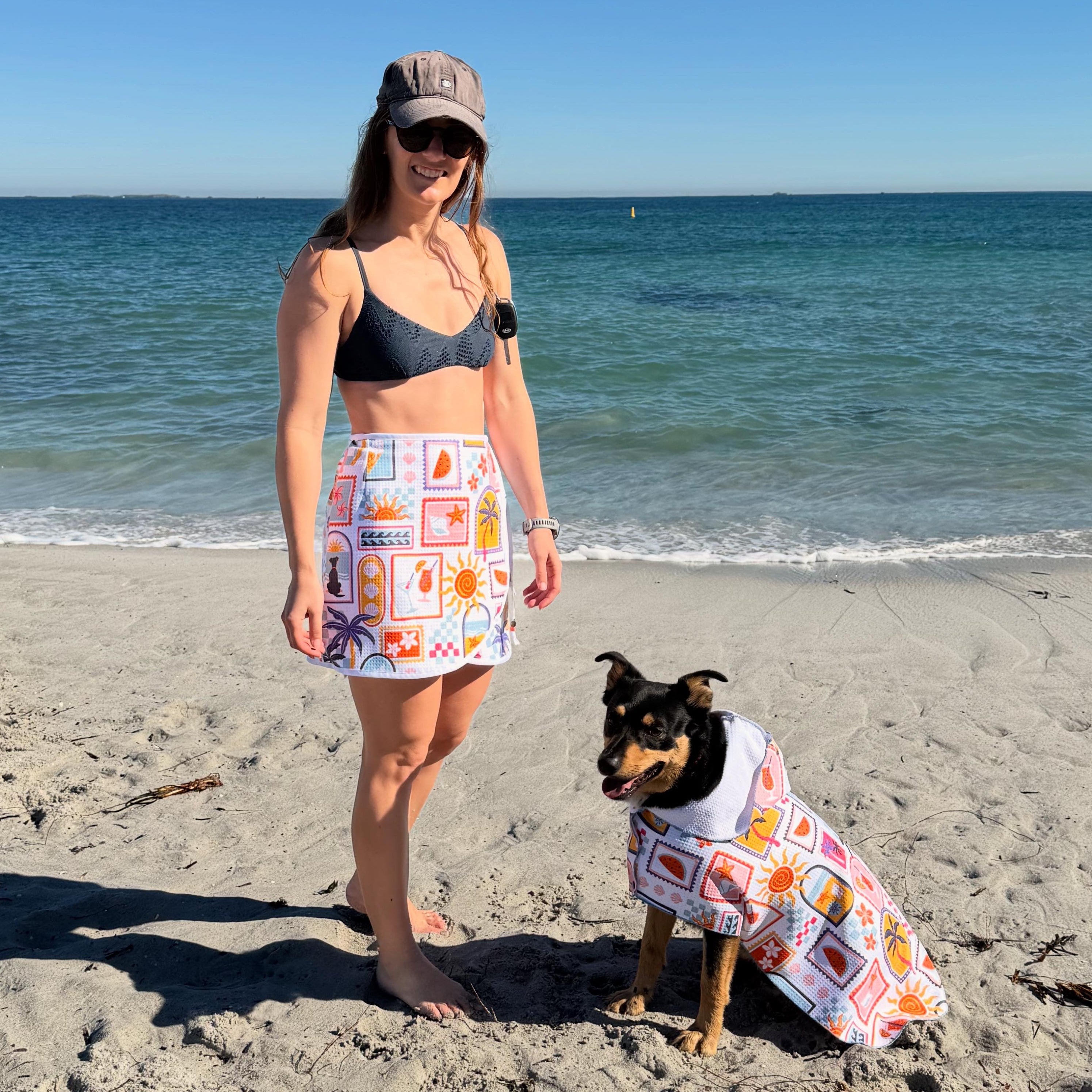 Wrap Towel Skirt - Summertime